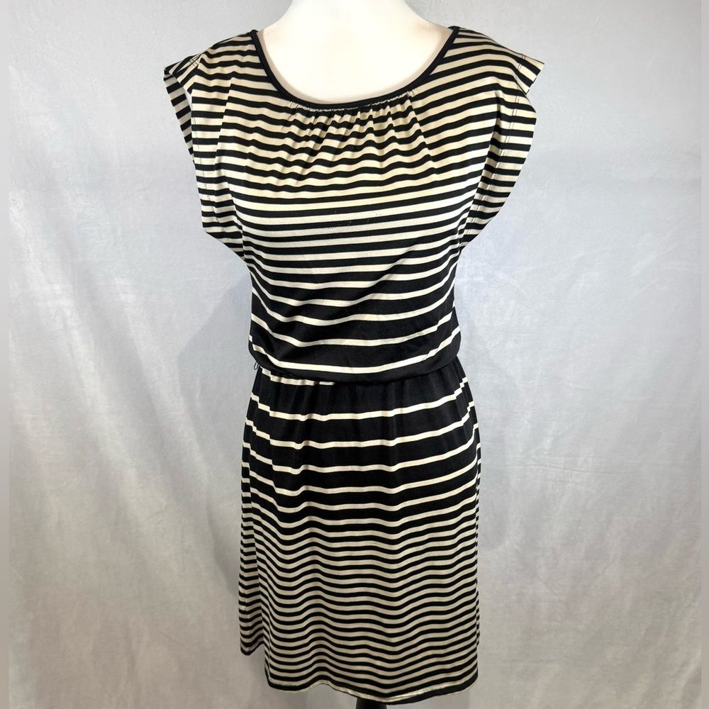 Maurice’s black and tan striped dress size XS
